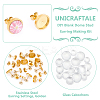 Unicraftale DIY Blank Dome Stud Earring Making Kit DIY-UN0005-16-5