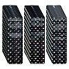 30Pcs 3 Styles Rectangle Laser Plastic Yin-yang Zip Top Gift Bags OPP-TA0001-12-2