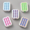 UV Platinum Opaque Acrylic Beads MACR-WH20001-26A-1