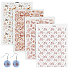 Ceramics Clay Water Transfer Paper DIY-BC0015-31B-1