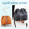 2Pcs Alloy Bucket Bag Drawstring Chains DIY-WR0003-08P-7