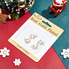 Brass Micro Pave Colorful Grade AAA Cubic Zirconia Pendants KK-BBC0015-36C-6