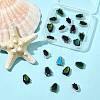 20Pcs 5 Colors Glass Beads GLAA-FS0002-52-7