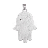 Antique Silver Plated Alloy Pendants PALLOY-L223-T01-AS-2