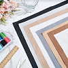 None Print Cotton Fabric AJEW-WH0415-17-3