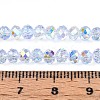Transparent Glass Beads Strands X-EGLA-N016-4mm-02-4
