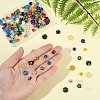 140Pcs 7 Styles Handmade Millefiori Glass Beads LK-YW0001-11-3