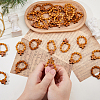 30Pcs Wooden Stretch Finger Rings RJEW-DC0001-22-3