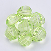 Transparent Acrylic Beads TACR-Q256-6mm-V32-1