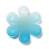 Gradient Color Transparent Acrylic Pendants OACR-H004-01D-2