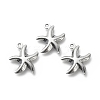 Non-Tarnish 304 Stainless Steel Pendants STAS-D243-09-2