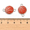 Alloy Enamel Connector Charms ENAM-L048-01P-02-3