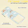 Plastic ID Card Sleeve with Polyester Lanyard Strap AJEW-WH20017-33D-5