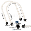 Practical Twisted Cotton Rope Bag Handle FIND-WH0116-34A-2
