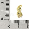 Real 18K Gold Plated Brass Pave Colorful Cubic Zirconia Pendants KK-M283-06C-02-3