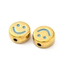 304 Stainless Steel Enamel Beads STAS-B085-08G-03-2