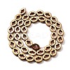 Electroplated Synthetic Non-magnetic Hematite Beads Strands G-L613-Z01-02D-2