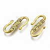 Tibetan Style Alloy S-Hook Clasps TIBE-N011-22AG-RS-2