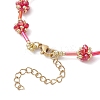 Glass Seed Beaded Bracelets for Women BJEW-MZ00216-02-4