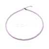 7Pcs 7 Color Round Acrylic Beaded Necklaces for Women NJEW-JN03864-4