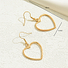 Fashionable Heart Alloy Dangle Earrings AY5641-5
