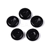 Natural Black Onyx Charms G-Q601-30A-01-1