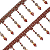 4M Polyester Fringe Lace Ribbon DIY-OC0013-57B-1