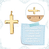 4Pcs 925 Sterling Silver Cross Charms FIND-GO0002-62B-3