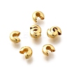 304 Stainless Steel Crimp Beads Covers LS-X-STAS-P239-34G-04-1