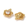 Brass Micro Pave Cubic Zirconia Pendants KK-P285-11G-2