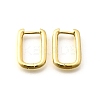 Brass Huggie Hoop Earrings LS-EJEW-F245-04G-A-2