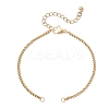 2.5MM 304 Stainless Steel Curb Chain Bracelet Making AJEW-JB01452-1