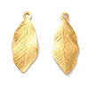 Ion Plating(IP) 304 Stainless Steel Pendants STAS-G227-09G-2