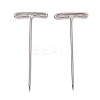 Non-Tarnish Nickel Plated Steel T Pins for Blocking Knitting FIND-D023-01P-01-1