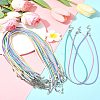 36Pcs 6 Colors Waxed Cord Necklace Making NCOR-FS0001-04-10