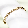 4.5MM 304 Stainless Steel Twisted Oval Link Chain Bracelets for Man and Women SA-CBAB767-17B-G-3
