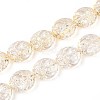 Baking Paint Transparent Glass Beads Strands DGLA-N017-04J-1