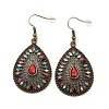 Bohemia Vintage Teardrop Dangle Earrings LS-EJEW-I261-06AB-1