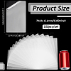 100Pcs Plastic Laminating Pouch Film Photo Protecting Sheets AJEW-WH0606-55F-2