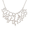 Alloy Bib Necklaces foe Women FS-WGD6134-01-1