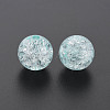 Transparent Crackle Acrylic Beads MACR-S373-66B-N11-3