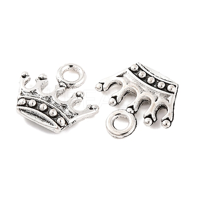 Tibetan Style Zinc Alloy Pendants X-TIBEP-R334-095AS-RS-1