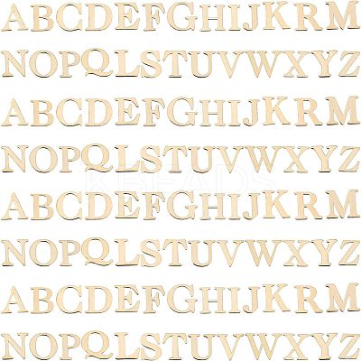 1040Pcs 26 Style Brass Cabochons MRMJ-OC0002-99-1