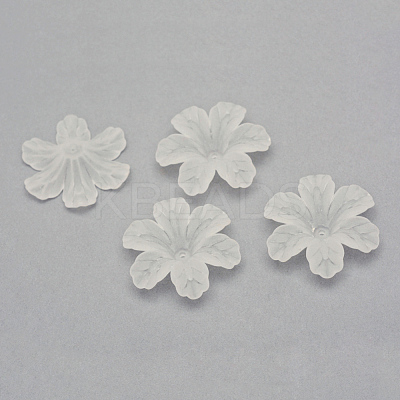 Transparent Acrylic Beads X-FACR-Q009-09H-1