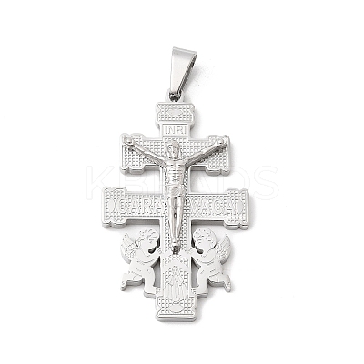 304 Stainless Steel Pendants STAS-G378-04P-1