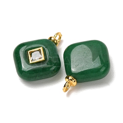 Dyed Natural Malaysia Jade Pendants GG-CBAA798-03G-04-1