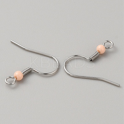 304 Stainless Steel Earring Hooks STAS-WH0027-64P-02-1