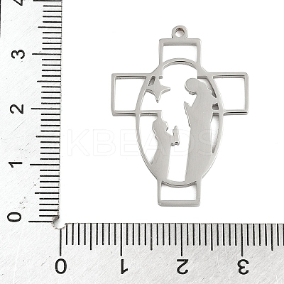 304 Stainless Steel Pendants LS-STAS-G355-04P-1