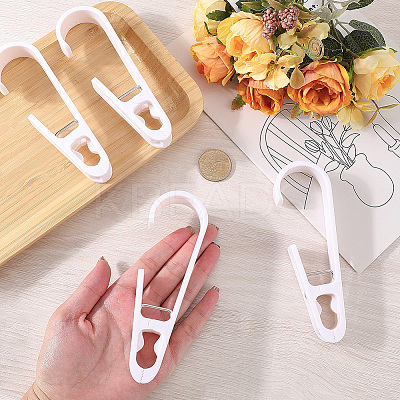 4Pcs Plastic Clothes Clip Hook AJEW-CN0006-34C-1
