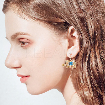 24Pcs Alloy Rhinestone Pendants ALRI-GO0001-01-1
